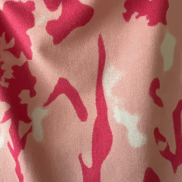 Golftini Light Pink Skort with Dark Pink & White Abstract Streak Print - Picture 6 of 16